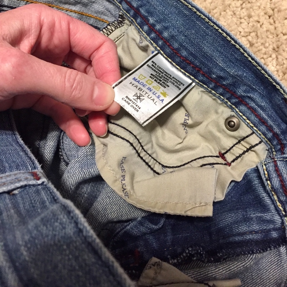 Super Cute Habitual Jeans size 28 EUC - Picture 5 of 6